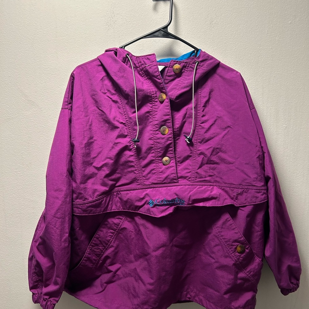 Columbia Magenta Hooded Jacket